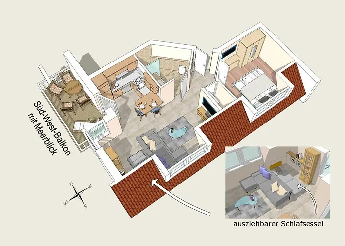 Altmann - 4 Bergfrieden فيلة